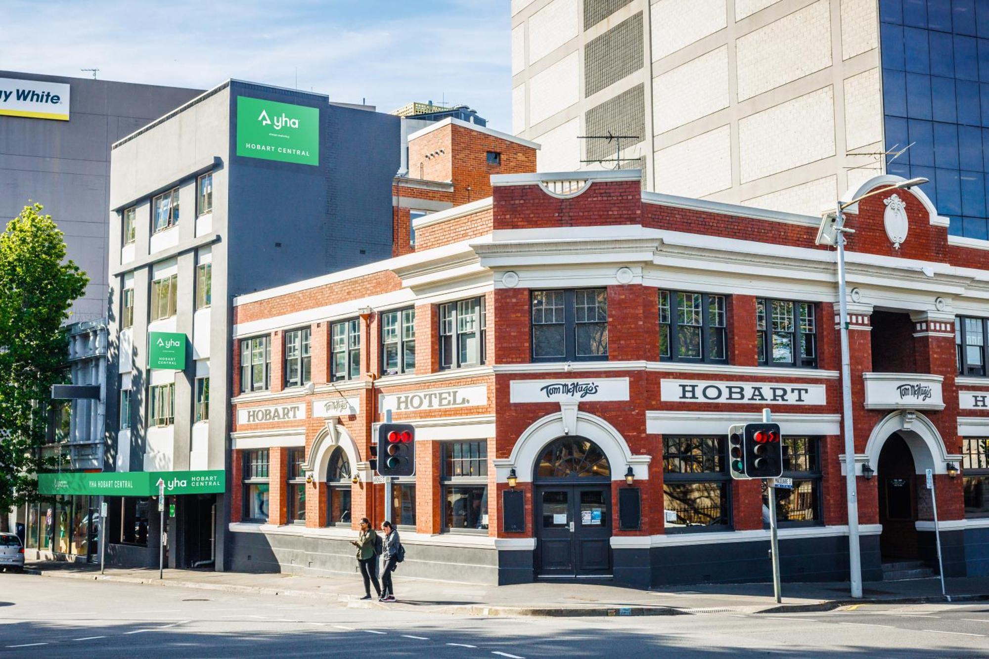 Yha Hobart Central Exterior foto